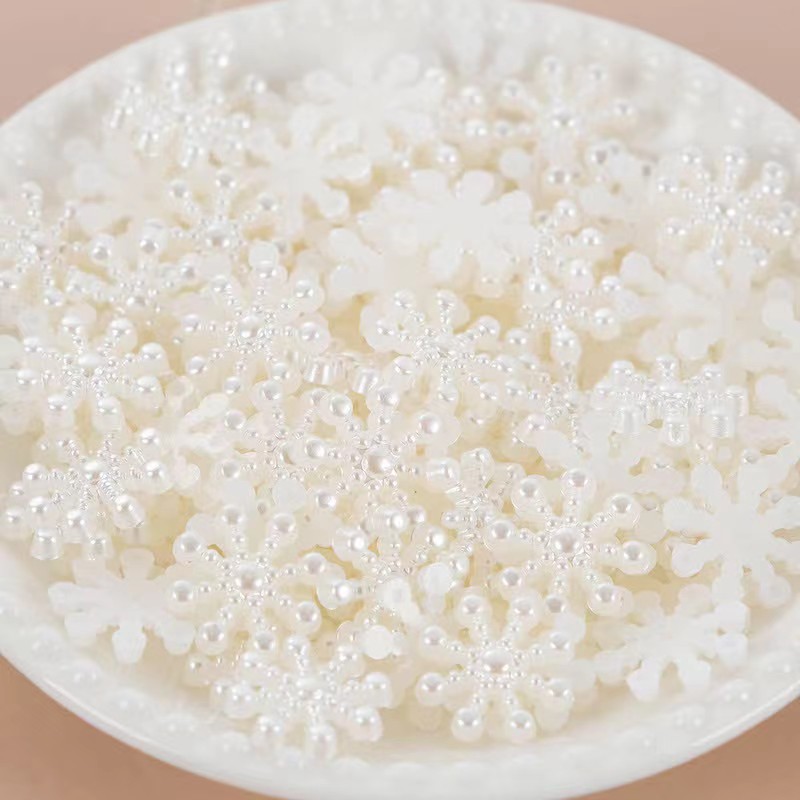 Resin Craft Ideas - 100 pezzi di fiocchi di neve