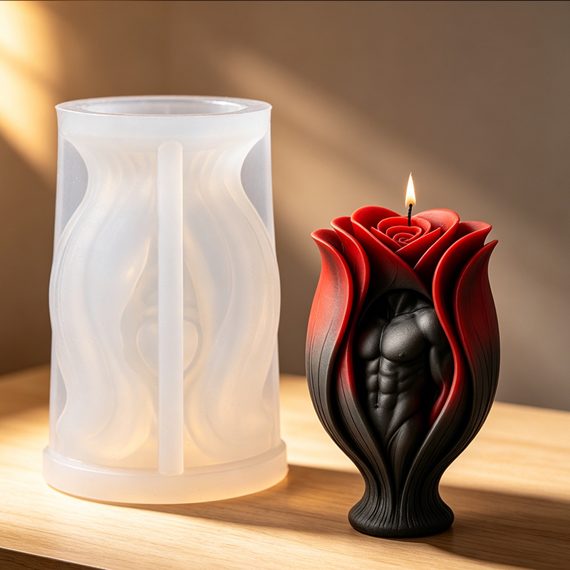 Resin Craft Ideas - Stampo in Silicone per Candele a