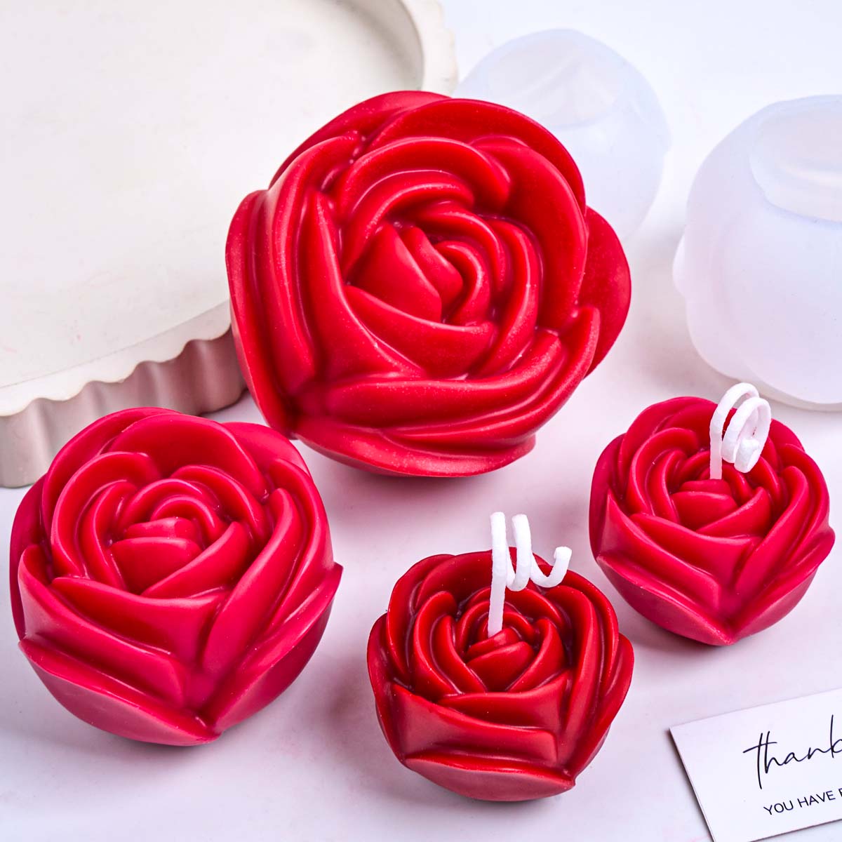 Stampo per candele in silicone - Resin Craft Ideas recensione e prezzo